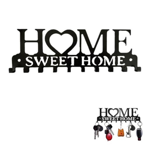 Sleutel Rack, Sleutelhouder voor de muur, muur gemonteerd voor slaapkamer, ingang, woonkamer, keuken, garderobe