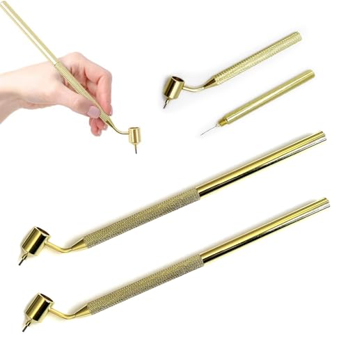 Fluid Writer Pen, 2 stuks, 0.5mm/0,7 mm, Fine Line Paint Set voor reparatie, scratches, artistieke lettertypen, schilderen, schrijven, fijne lijn schilderen