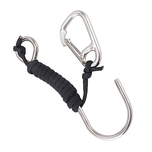 Duiken Reef Hook, Duiken Roestvrij stalen rif Hook Anti Verloren Stevig Umbrella touw draagbaar voor onderwater