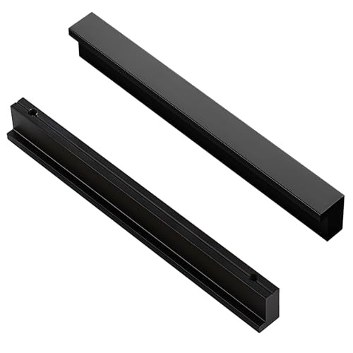2 st L 90° Keukenkast Kabinet Deurkruk Pull Knobs Lade Kabinet Sets, Meubels Handvat Zwart, Aluminium, Solid, Gat Spacing 128m m