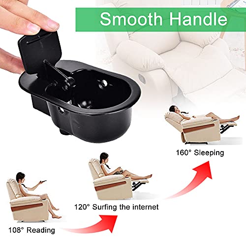 Fauteuil Onderdelen Universele Recliner Release Pull Handle Vervanging Onderdelen Aluminium Legering Pull Recliner Handvat Bank Release Lever met Recliner Kabel Past Grote Recliner Merken 5