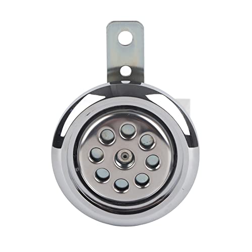 Universele motorfiets Hoorn, Waterdicht 110dB Loud 12V 85mm W/Honeycomb Chrome Cover Horns Luid Kit