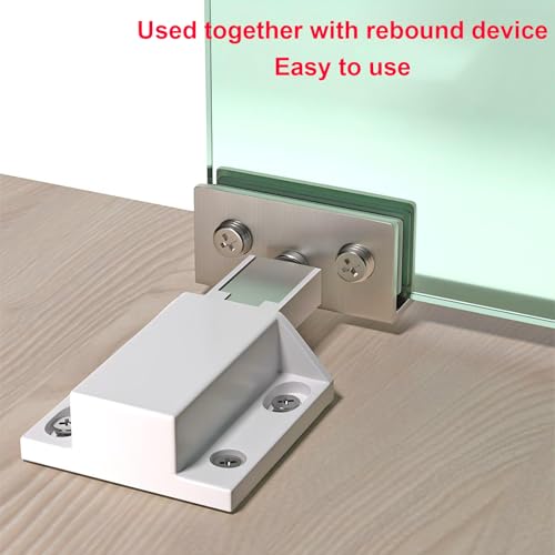 1 set scharnieren voor glazen deuren, glazen klemmen, zijbeugel, voor deuren met een dikte van 5-8 mm 5