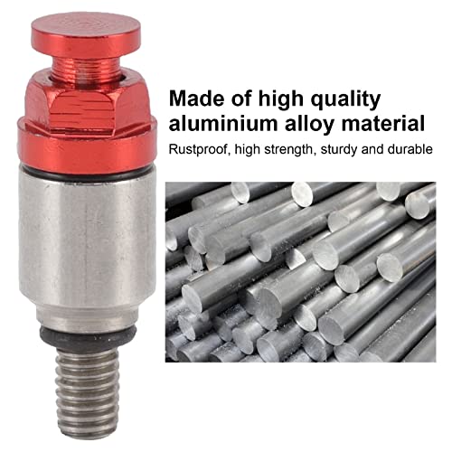 Drukreliefventiel voor Vork Air Heavy Duty Professional M5 x 0,8 mm voor motorfietsen (rode) autoreparatie zeugen