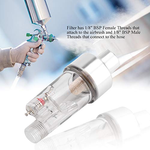 Premium Airbrush, Mini Air Filter en Water Scheidingsteken, Compressed Air Filter 3