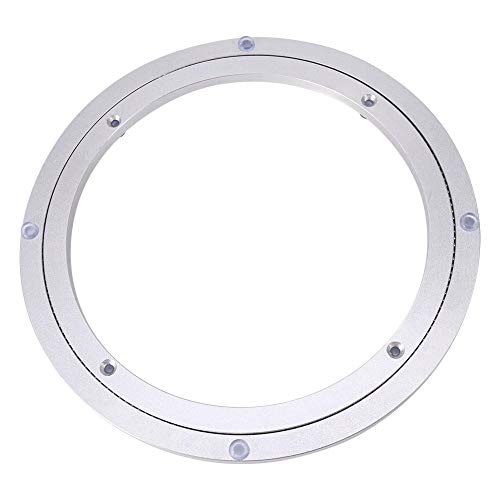 Tafellager draaiende plaat, zware dienst aluminiumlegering zwenkbare lagerplaat draaitafel ronde eettafel, draaibakbak, ronde tafellagers, tafelgereedschap