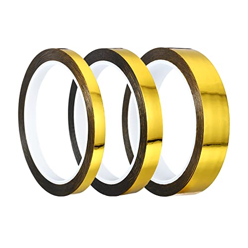 8mm 12mm 20mm Breedte 50m Prism Tape, Holografische Reflectieve Lijm voor DIY Art Crafts Inpakdecoratie, Goud