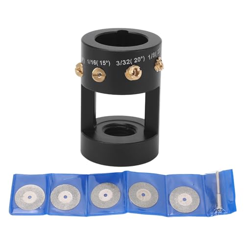 Wolfraam Grinder, Wolfraam Electrode Grinder Multi-hoek lassen Electrode slijpgereedschap voor draaigereedschappen met 3/4-12 Wires Wolfraam Grinder