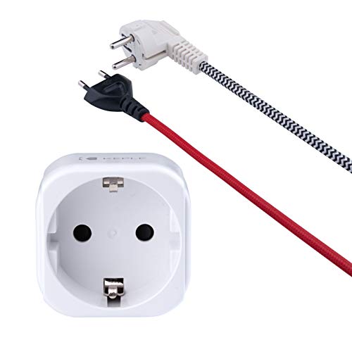 VS VS, Japan Japanse Adapter Plug Travel Type B voor EU Europa Europees Type C E F Socket Adapter voor Spanje Frankrijk Italië IT Duitsland Denemarken Griekenland Turkije Universal International 3 Pin 4