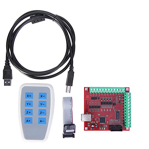 USB MACH3 100Khz Motion Controller Kaart, Jog Handler + USB-kabel + CD + aansluitkabel voor CNC Graveren
