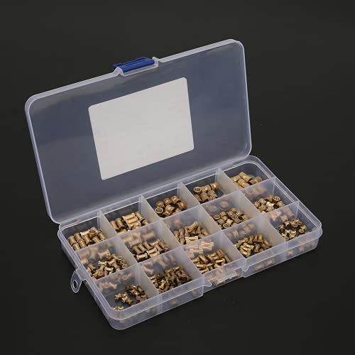330 st M2 M3 M4 M5 Messing, M3 warmteset Invoegen warmteset Invoegen Nut isolatie kolom Knurl Invoegen Nut Kit