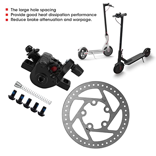 Fietsschijfremset, schijfwielremset 110 Mm schijfrotorvervanging voor XIAOMI Mijia M365/Pro elektrische scooter 4