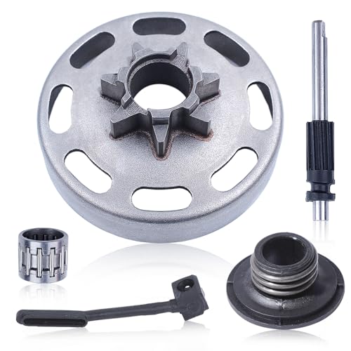 435 Passieve schijf voor Husqvarna 435, 340, 345, 350, 351, 353, 440E, 450E kettingzagen, vervanging voor 505441501, Passieve schijf set met Turbine Clutch Naaldroller