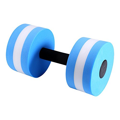 dus Oefening Dumbells, EVA Water Aerobics Dumbbell Aquatic Barbell Aqua Fitness Zwembad Oefening 5