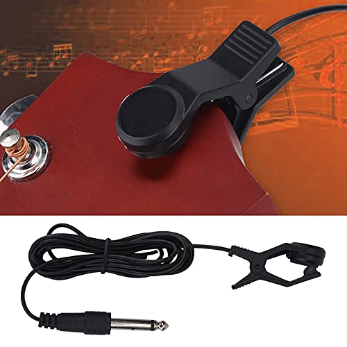 Clip-on Pickup, Portable Pickup Microfoon Vocal Pick Up Audio Transducer voor Tuner Muziek Instrumenten