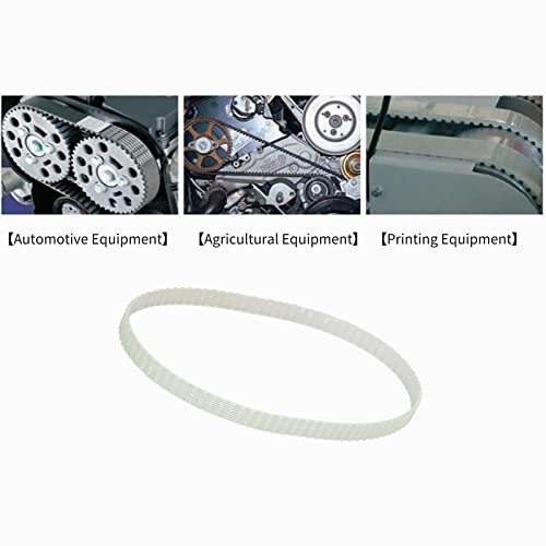 1.5Mx90 Tanden Mini Draaibankgordel, Polyurethaan Transparante Timing Belt met Gear Transmission, voor 0618 0618-3B, 7 X 12, 7 X 14, CJ18A, 7 X 10 Mini Draaibanken 3