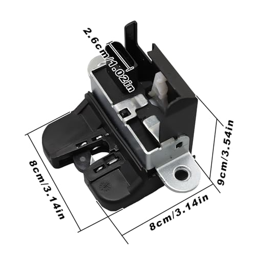 Trunk slot voor achterklep, 5K0827505A 1K6827505E voor Touran Passat Golf 5 6 1T0827505 H 3