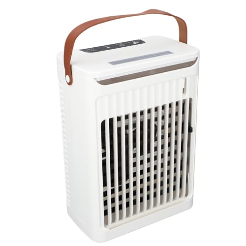 Draagbare Airconditioning Airconditioning Ventilator Koeler met 680 Ml Tank 2 koude mist 5 snelheden 2 koude mist en 7 LED's Mini-verdamping Airconditioner