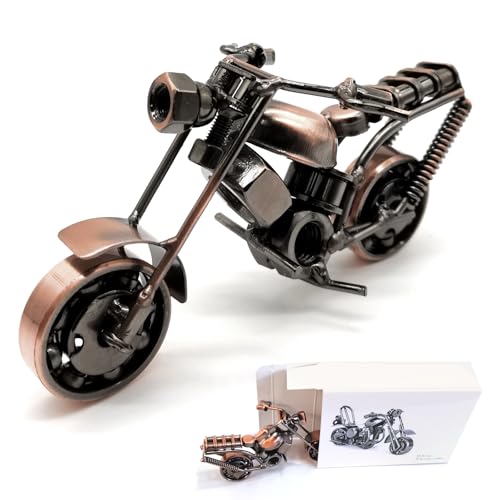 Motorfiets Model Iron Motorcycle Lovers Gift for Art Collection or Bureaublad Decoration (type2)