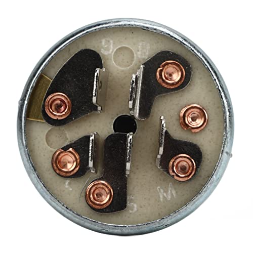 365402 Startschakelaar voor de ontsteking, Metalen grasmaaier Circuit System Onderdelen met 2 Keys Compatibel voor 4