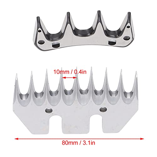 Schapenschaar Vervanging Bladen Carbon Steel 9 Tanden Sharp Draagbestendig Wolkam Cutter