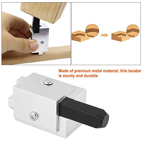 Houten beitel Snel snijden Hoek Beitel Aluminium Hoek Beitel voor Vierkante Scharnieren Longhole Boor Gaten Rechts Hoek Zilver 4