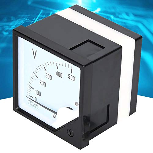 AC 0 - 500 V voltmeter met paneel, meetinstrumenten, voltmeter, analoge voltmeter, naaldteller voor elektronische regeleenheden 3