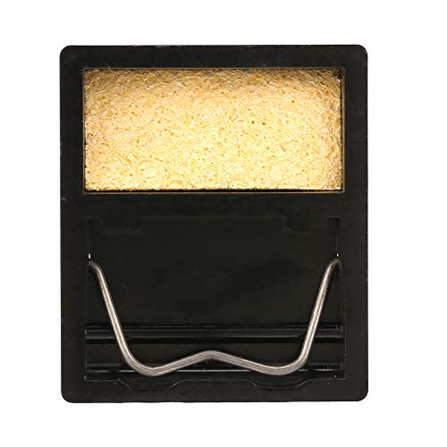 Soldeerijzer, Mini elektrische Soldeerijzer houder met spons, 600°C hittebestendig Soldeerijzer Base 5