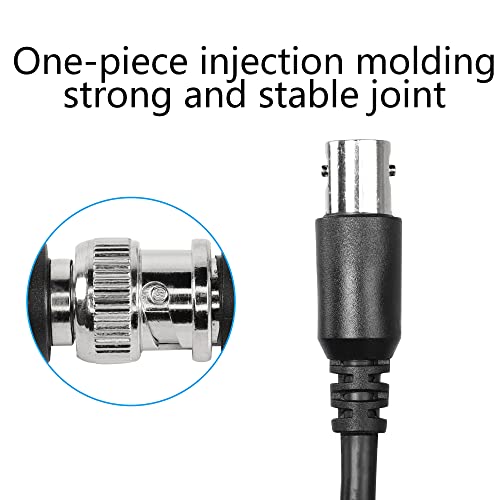 BNC Splitter Cable, BNC Bus naar Dual BNC Jack, Adapter Kabel voor CCTV Surveillance Camera, Home Surveillance, Gesloten Circuit TV System (Vrouw tot 2 Vrouw)