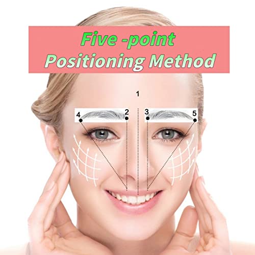 Wenkbrauw Tattoo Sticker, Eyebrow Transfers Stickers Waterdicht 4D Haar als Care Shaping Eyebrow Sticker Valse wenkbrauwen Lange aanhoudende waterdichte make-up Eyebrow Transfers(BRUIN-05) 4