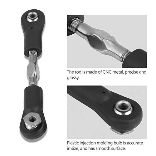 RC Lenkstange, 2 teile /satz Fernbedienung Auto Lenkstange Servo Link Spannschloss Verbindung f ̈1r ZD 1: 8 Modell Auto(Servostange) 3