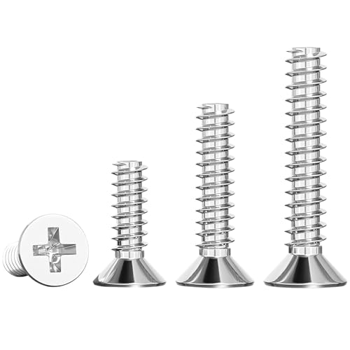 20 st lenskopschroeven, M2.6x8mm