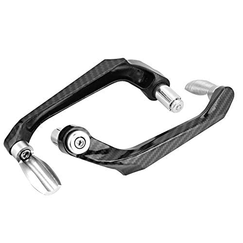 7/8 inch 22mm handgreep Remmen Koppeling Aluminium CNC Remmen Koppeling Lever Universele Handvat Beschermer voor motorfietsen Scooters Elektrische Auto's Mountain Bikes (Zilver)