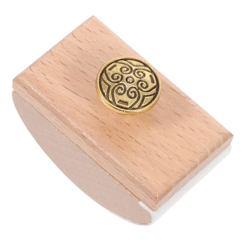 Houten Inkt Absorber Stand Arm Inkt Absorber voor Vulpennen Droog Tissue Tool voor Kalligrafie, Absorbeert Overtollig Absorberend Material, Originele Houten Kleur