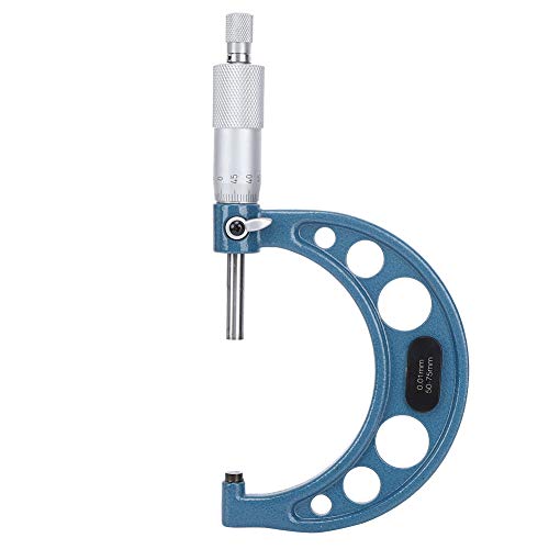 Standaard Buiten MT Micrometer Set Gereedschap 3 stuks Micrometers Past met lagerstaal Materiaal voor Mechanist 0-25mm 25-50mm 50-75mm Blauw zilver 4