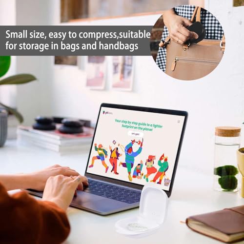 2 stuks Bracket Box Tandprothese Box Glitter Box Tanden Rail Retetainer Box Dental Box for Storing Braces or Tanden Rails (Zwart & wit) 4