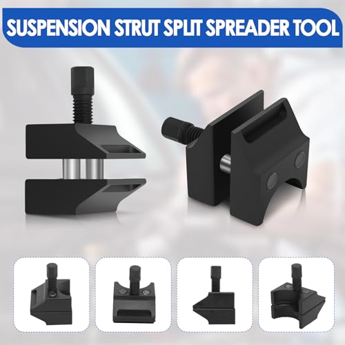 Strut Split Hub Steering Knuckle Spreider Eenvoudig te gebruiken Strut Spreider Gereedschap Universele Assemblage Staal Bouw voor de meeste voertuigen 4