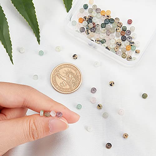 Heishi Stone Kralen 160 Pieces 8 Kinds Plat rond Loose Stone kralen voor armbanden oorbellen ketting sieraden maken 3