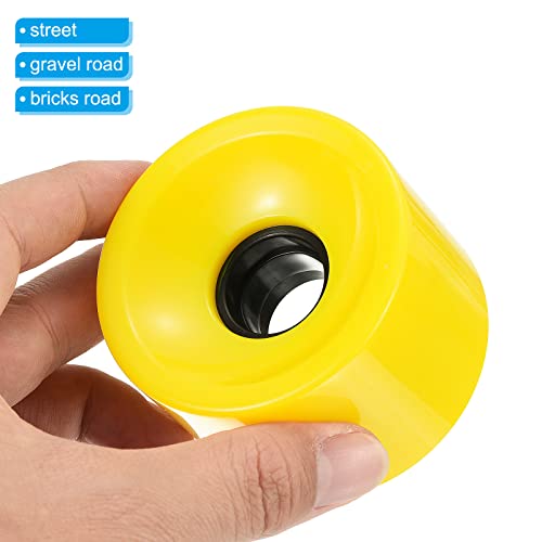 78A Longboard Wheel Soft, Cruiser Wheels Street Wielen voor Skateboards Skateboard Wheel Replacement PU 4