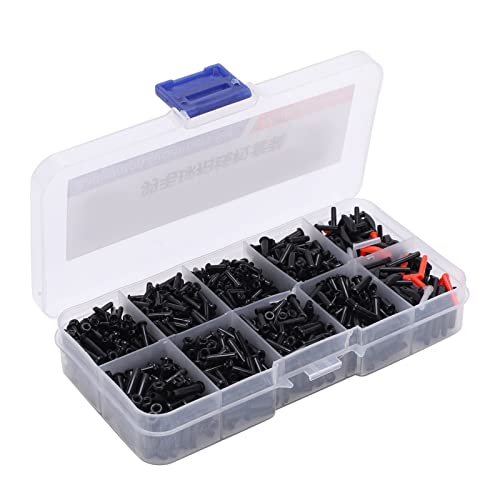 Powerti Badminton Grommets Set, Racket Eyelets Emmer String Protector, Spinder Tools voor eenvoudige reparatie