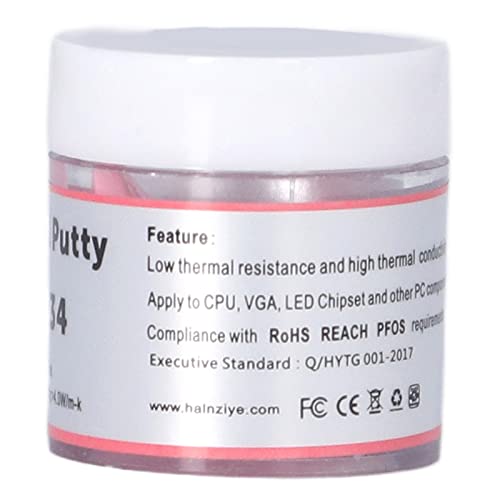 Thermische pasta Compound Siliconen Grease Goede isolatie Koelende thermische pasta voor CPU, Chipset, Radiator, Heat Sink (10g) 5