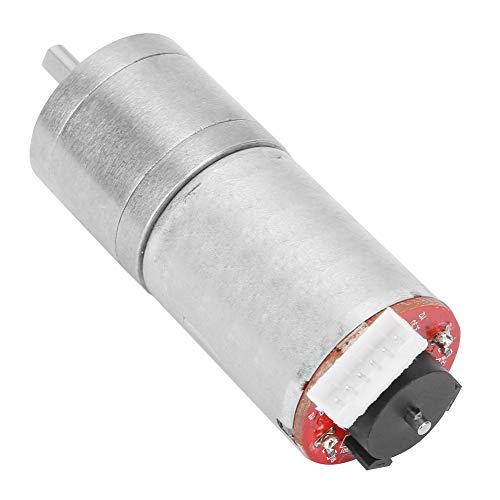 Encoder Gear Motor, DC 12V Gear Motor Speed Gear Motor voor Robot RC Auto DIY Engine Speelgoed(50rpm) 5
