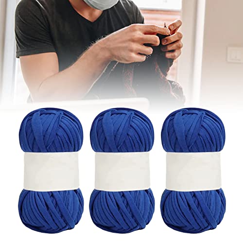 Verpakking van 5 Spaghetti Ti draad voor haken zacht katoen 1.2 Inch breed 25,5 m lang voor tassen en 3