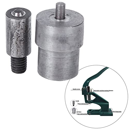 Grommet Pers Eyelet Puncher, Eyelet Puncher Hand Pers Machine Setter Grommet Die Kit voor Bagagebanden (5mm)