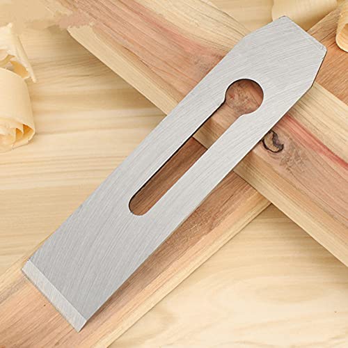 44mm/51mm HSS Hand Planer Blade Handleiding Planer Blade voor Carpenter Houtbewerking Zilver Wit (Planer Blade 51mm) 5