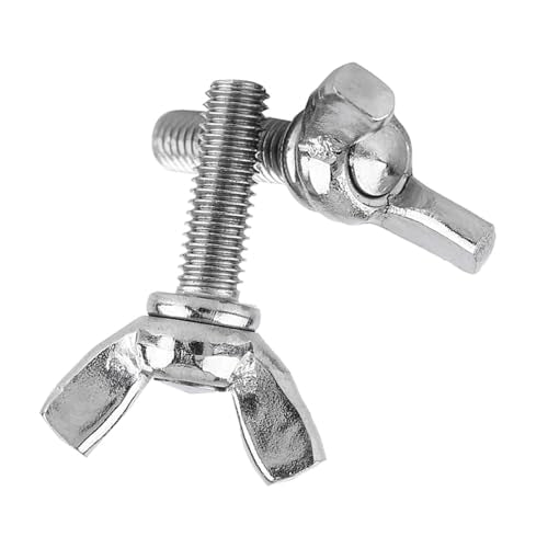 5 st M5 304 Roestvrij stalen vleugels, vlinderschroeven, schroefbouten, machineschroeven in 8 stijlen (M5*20mm) 4