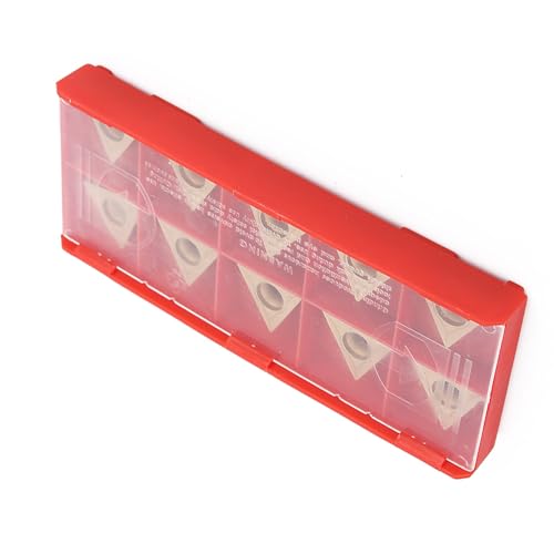 Driehoekige wolfraam stalen Carbide Blade Invoegen CNC Draaigereedschap Past voor Semi-finish en Raw machinaal bewerken 10Scs