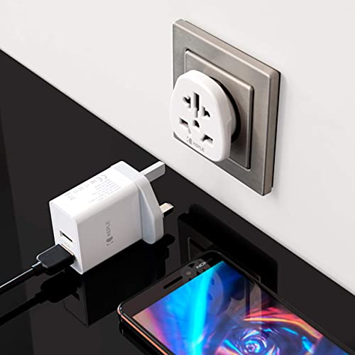 Zuid-Afrika Afrikaanse adapter Type M stekker naar UK VS Amerikaanse AUS Australië EU Europa Europees Azië China Canada Japan Thailand Ierland Adapter Universal Global Socket International 3 Pin 5