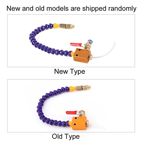CNC Compressed Air Cooling, CNC Gravel Set, Plastic, Metaal, Messing, Nieuw Spray System, Koelmiddel voor 8mm luchtslang, CNC Tower Mill 4