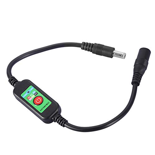 Temperatuurregelaar Rheostaatschakelaar, DC 5V-15V Temperatuurregeling Thermostaatschakelaar DIY Verwarmde Vesthandschoenen Dierenriem